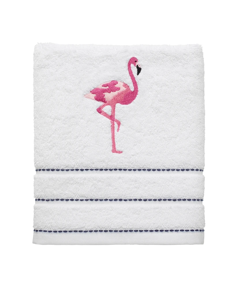 Izod Flamingo Ticking Stripe 3-Pc. Towel Set