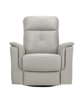 Homelegance Emillia 36" Leather Swivel Glider Reclining Chair