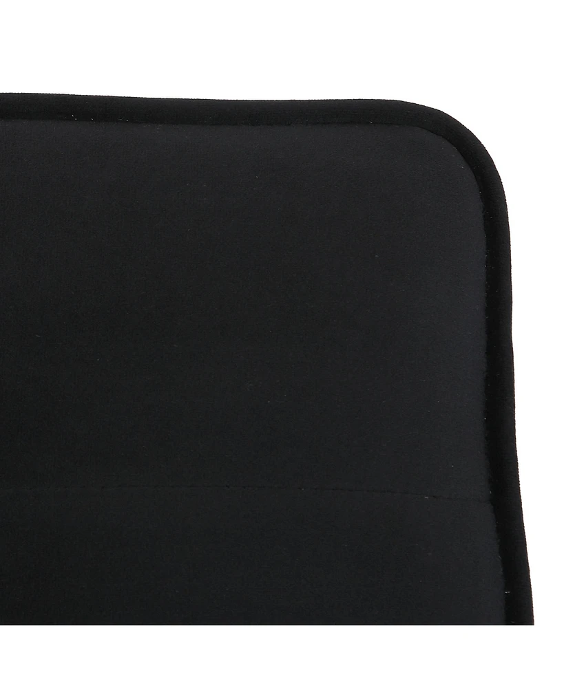 WestinTrends Velvet Tufted Bedroom Bench for Living Room & Entryway
