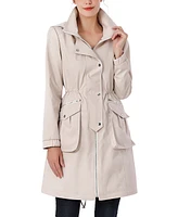 kimi + kai Women's Bella Water Resistant Hooded Anorak Coat