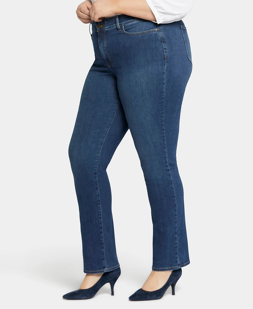 Nydj Plus Marilyn Straight Leg Jeans