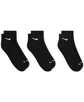 Unisex Nike Dri-fit Cushion Quarter Socks 3-Pack