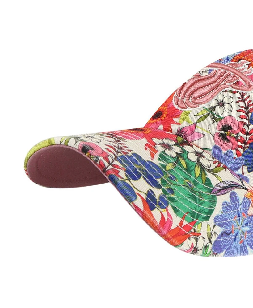 47 Women's Cream Miami Heat Pollinator Clean Up Adjustable Hat