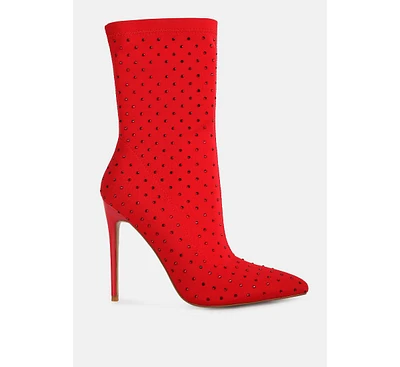 Cheugy Embellished Ankle Boots
