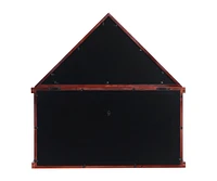 Merrick Lane Hughes Flag Display Case With Certificate Holder