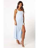 Petal and Pup Women's Nadea Faux Wrap Maxi Dress