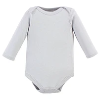 Luvable Friends Baby Boys Unisex Inclusive Long-Sleeve Cotton All-in-One Apparel