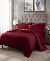 Superior Egyptian Cotton 400 Thread Count Solid Luxury Duvet Cover Set, King/California King
