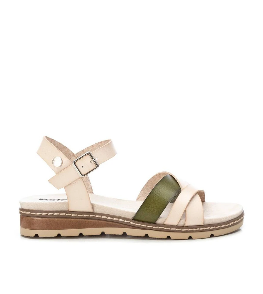 Women's Flat Strappy Sandals By Xti