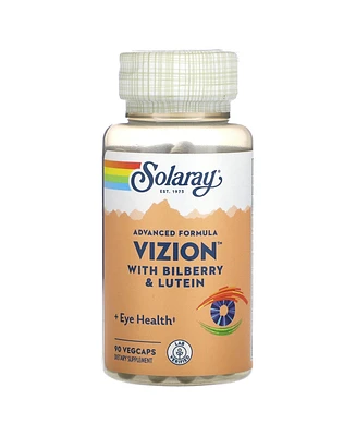Solaray Advanced Formula Vizion with Bilberry & Lutein - 90 VegCaps