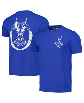 Freeze Max Men's Royal Looney Tunes Bugs Bunny Melted Skeleton T-Shirt