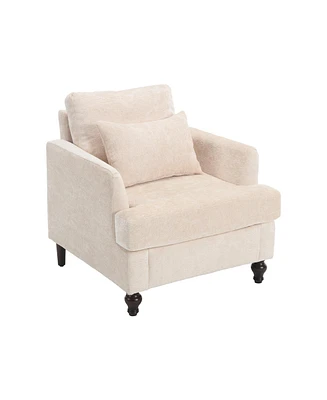 Wood Frame Armchair