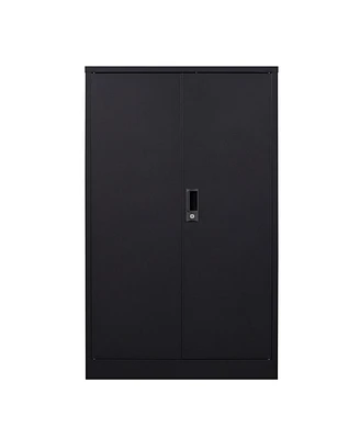 Streamdale Furniture Metal Locking Storage Cabinet