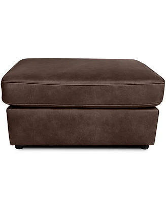 Rutherford Home Bari 33" Leather Ottoman