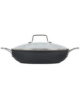 Le Creuset Essential Nonstick Ceramic 3.5-Qt. Shallow Braiser with Glass Lid