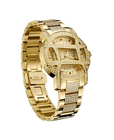 Jbw Women's Olympia Platinum Series Diamond (2 1/2 ct. t.w.) 18K Gold-Plated Stainless Steel Watch, 38Mm