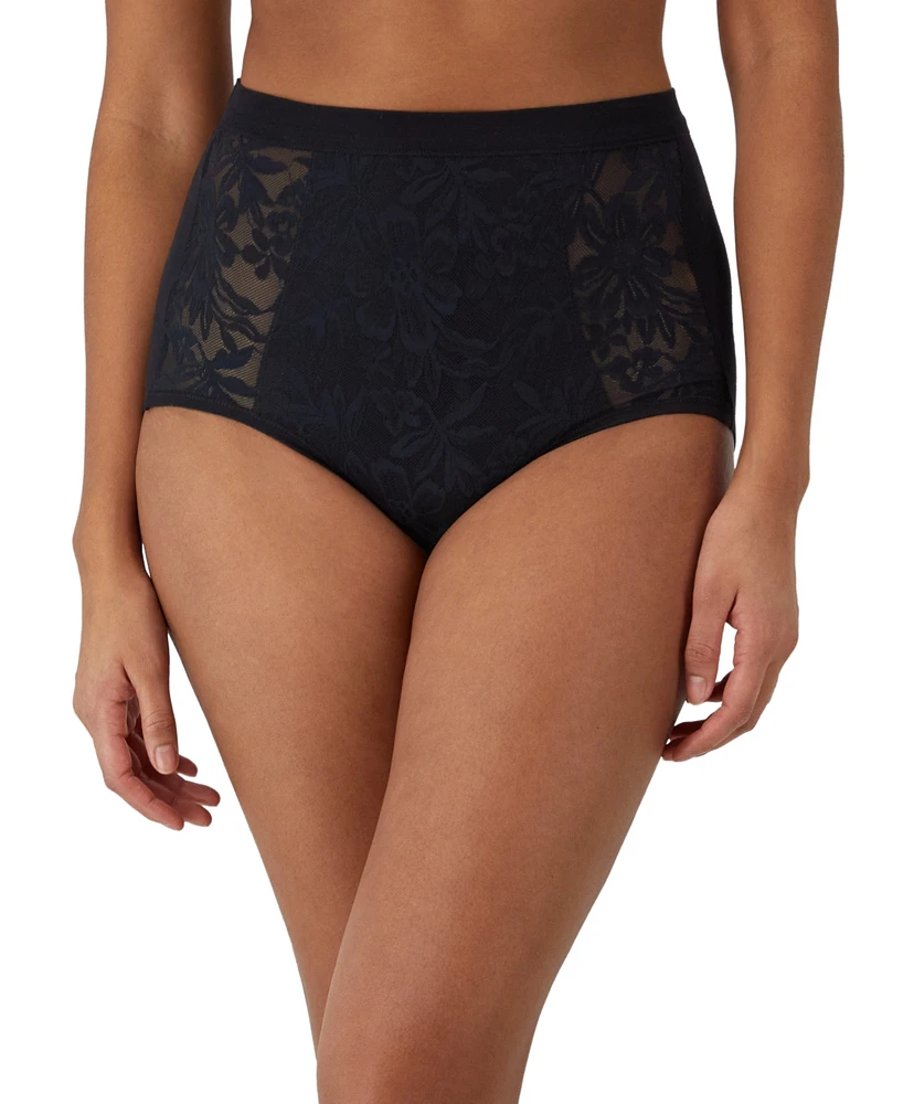 Bali Women's Breathe Lace High-Rise Brief Underwear Dfclbf