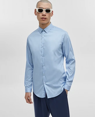 Mode of One Men's Slim-Fit Button-Down Sport Shirt