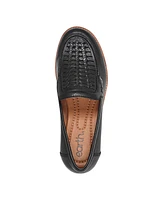 Earth Women's Elona Woven Slip-on Loafers