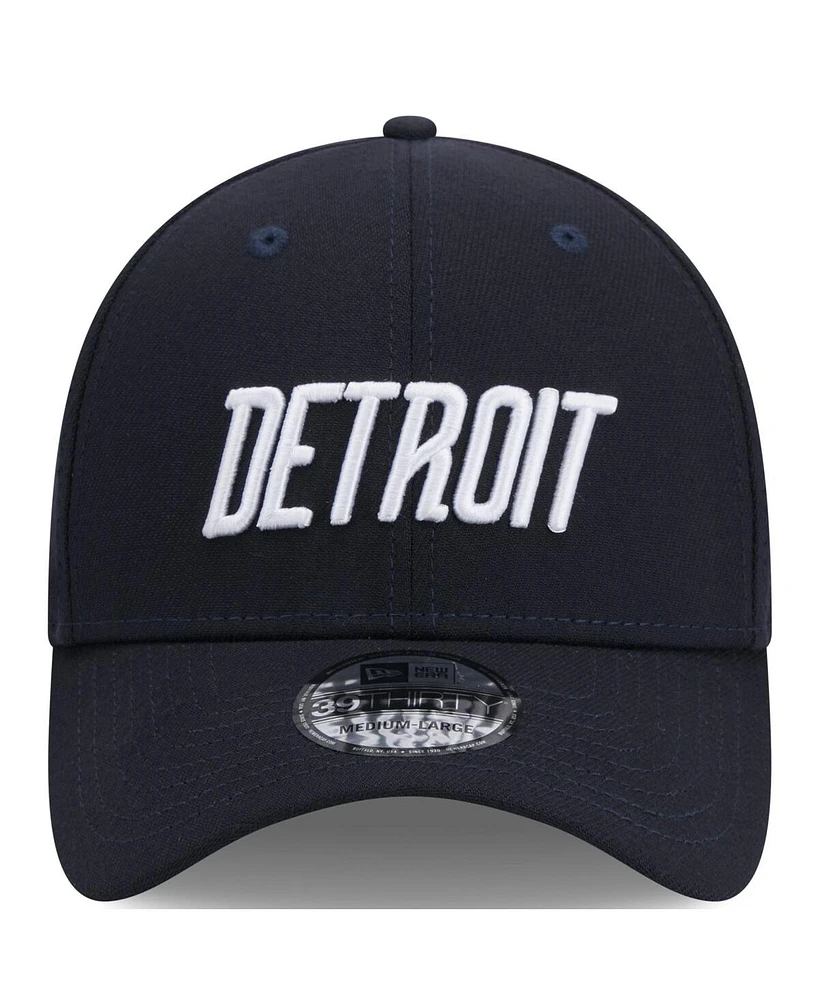 New Era Men's Navy Detroit Tigers 2024 City Connect 39THIRTY Flex Hat