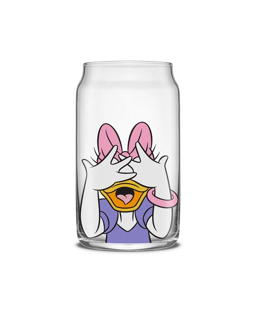 JoyJolt Disney Mickey Mouse and Friends Peek-a-Boo Tumbler Glasses, Set of 4