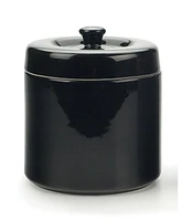 Rsvp International 6 Cup Ceramic Black Grease Keeper
