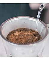 Grosche Pour Perfection Duo: Amsterdam Pour over Coffee Maker Marrakesh Kettle
