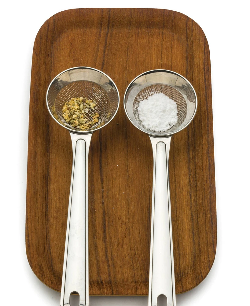 Rsvp International Endurance Stainless Steel 2 Piece 7x2" Mini Sifter Set