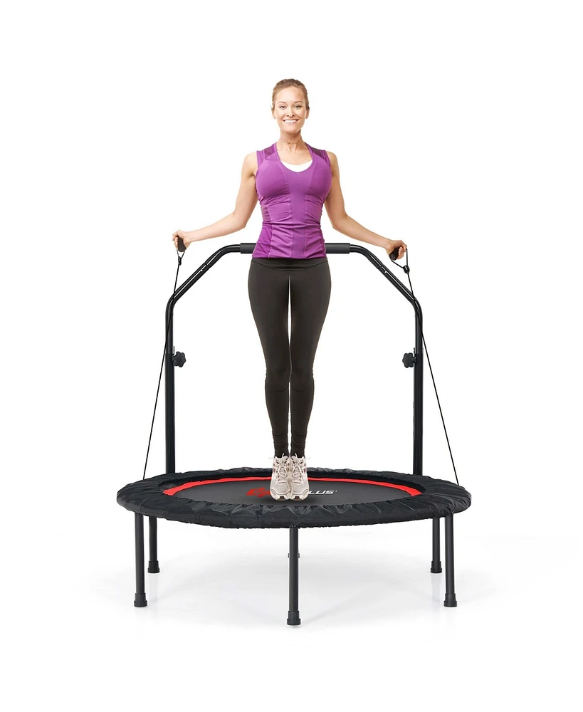 40'' Foldable Trampoline Fitness Rebounder Resistance Bands