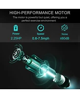 2.25HP Electric Running Machine Treadmill Bluetooth Speaker