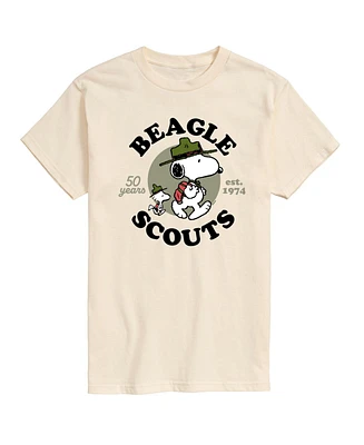 Hybrid Apparel Snoopy Woodstock Beagle Scout Men's Short Sleeve Tee