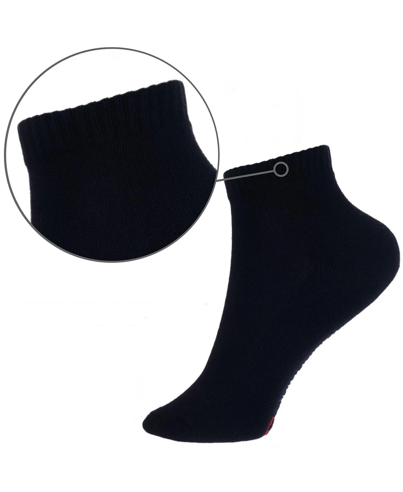 Alpine Swiss Men's Ankle Socks 8 Pack Cotton Athletic Performance for Men Moisture-Wicking Cushioned Quarter Length Reinforced Heel & Toe