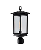 Cwi Lighting 17.5" Metal Oakwood 1 Light Outdoor Lantern Head