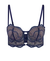 Adore Me Women's Margaritte Push Up Balconette Bra