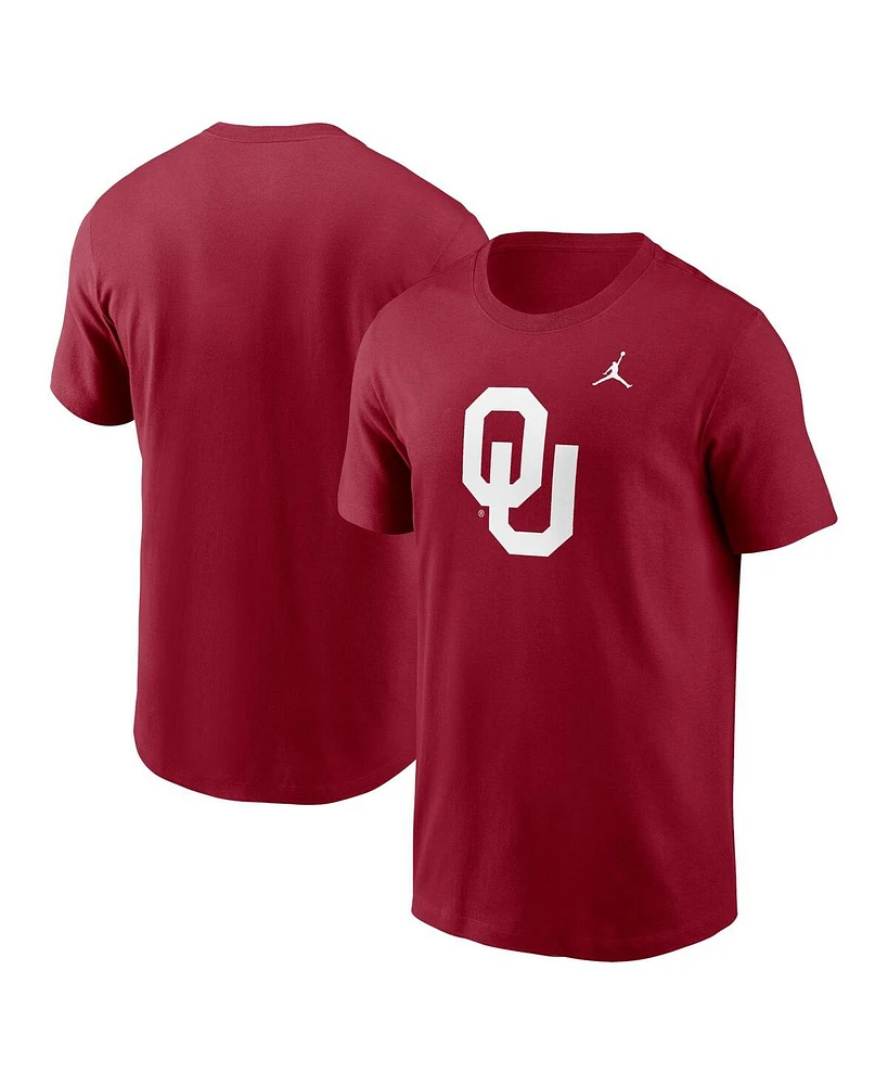 Jordan Men's Oklahoma Sooners Primetime Evergreen Logo T-Shirt