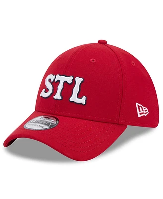 New Era Men's Red St. Louis Cardinals 2024 City Connect 39THIRTY Flex Hat