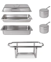 Celebrations by Denmark 9.5 Qt. Stainless Steel Rectangular Chafing Dish