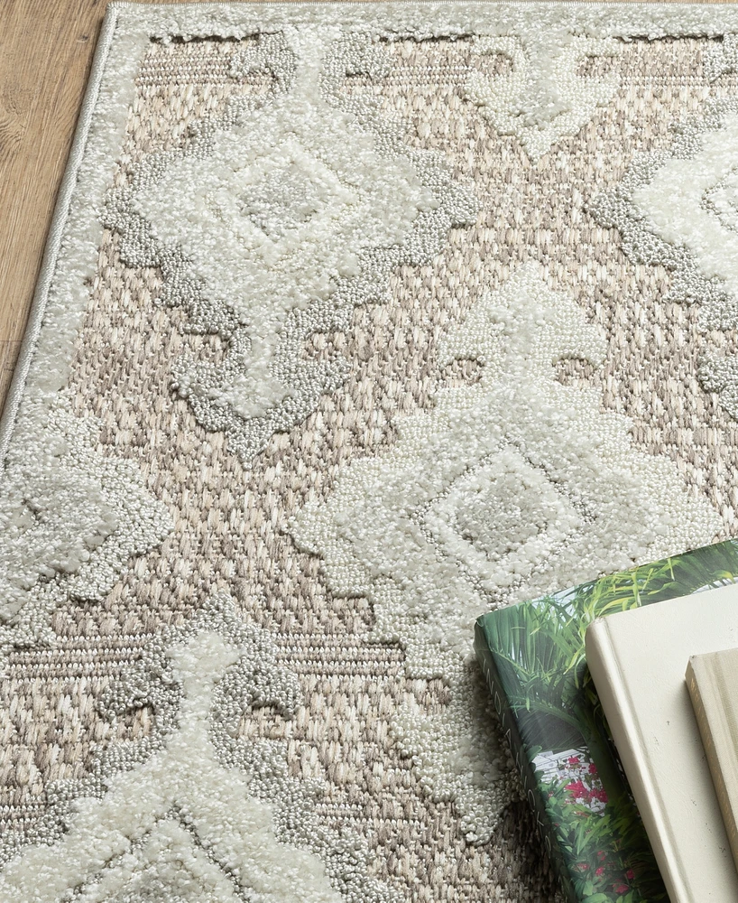 Oriental Weavers Tangier TAN08 2'3x7'6 Runner Area Rug