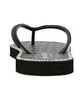 Juicy Couture Women's Surprise 2 Embellished Flip Flop Sandals