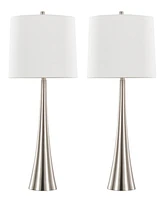 Lumisource Diana 29" Contemporary Metal - Set of 2 Table Lamp
