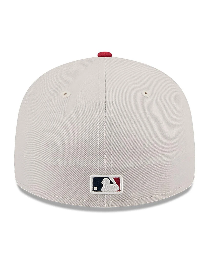 New Era Men's Red Chicago White Sox 2024 Fourth of July Low Profile 59FIFTY Fitted Hat