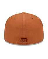 New Era Men's Brown Chicago White Sox Spring Color 59FIFTY Fitted Hat