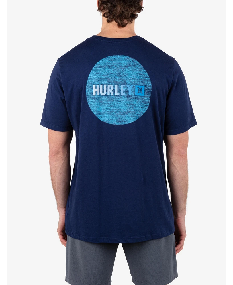 Hurley Men's Everyday Circle Gradient Short Sleeve T-shirt