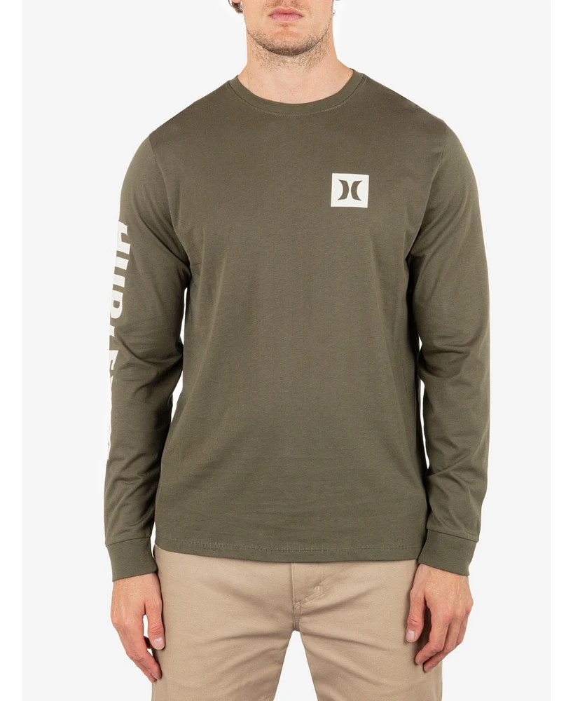 Hurley Men's Icon Tee Long Sleeve T-Shirt