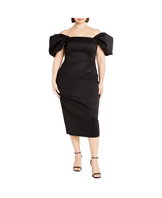City Chic Women's Elyse Dress