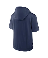 Nike Men's Navy Houston Astros Tri Code Lockup Short Sleeve Pullover Hoodie