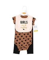 Hudson Baby Girls Cotton Bodysuit