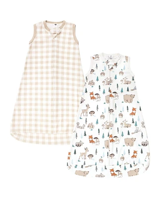 Hudson Baby Boys 2Pk Interlock Sleeping Bag