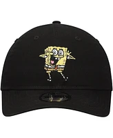 New Era Big Boys and Girls Black SpongeBob SquarePants 9TWENTY Adjustable Hat
