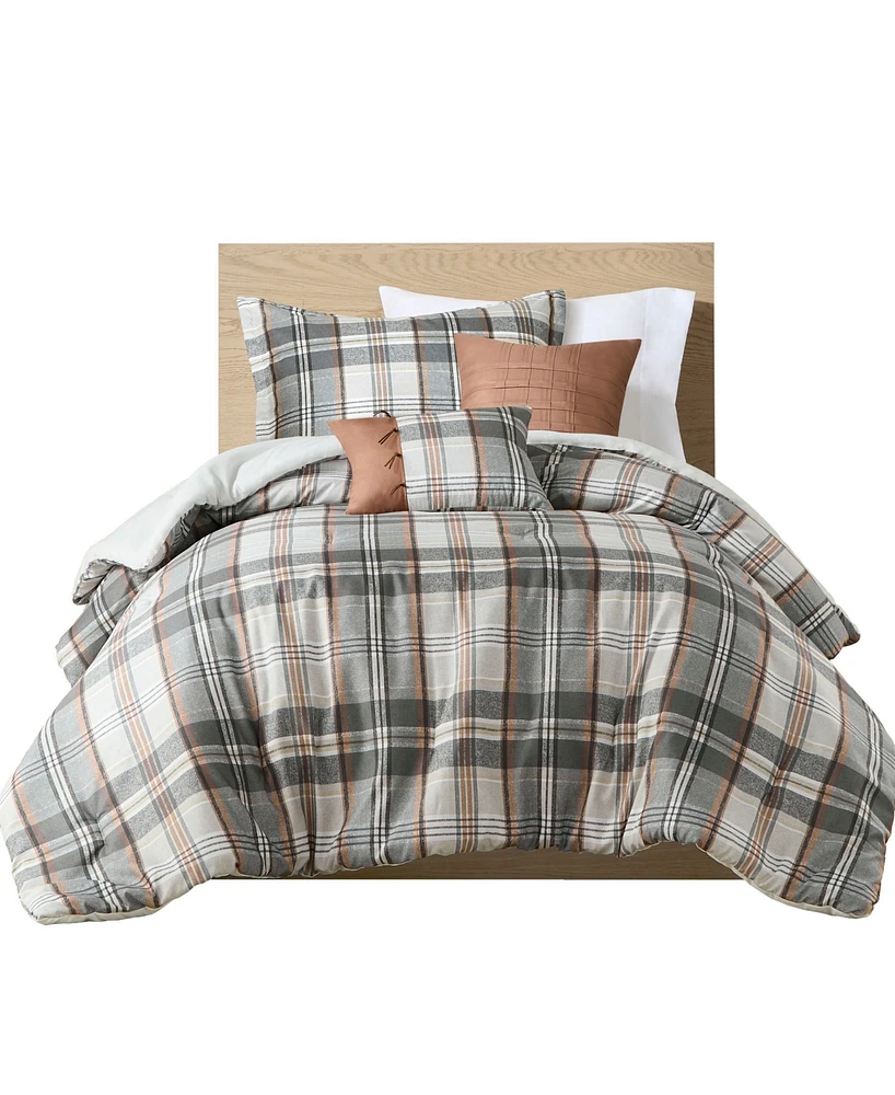 Intelligent Design Blake Plaid 4-Pc. Comforter Set, Twin/Twin Xl
